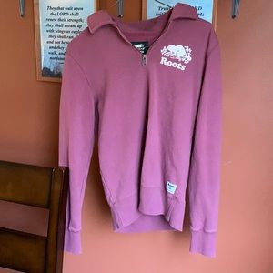 Light Pink Roots sweater